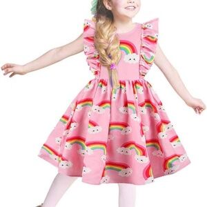 GIRLS Rainbow Dress